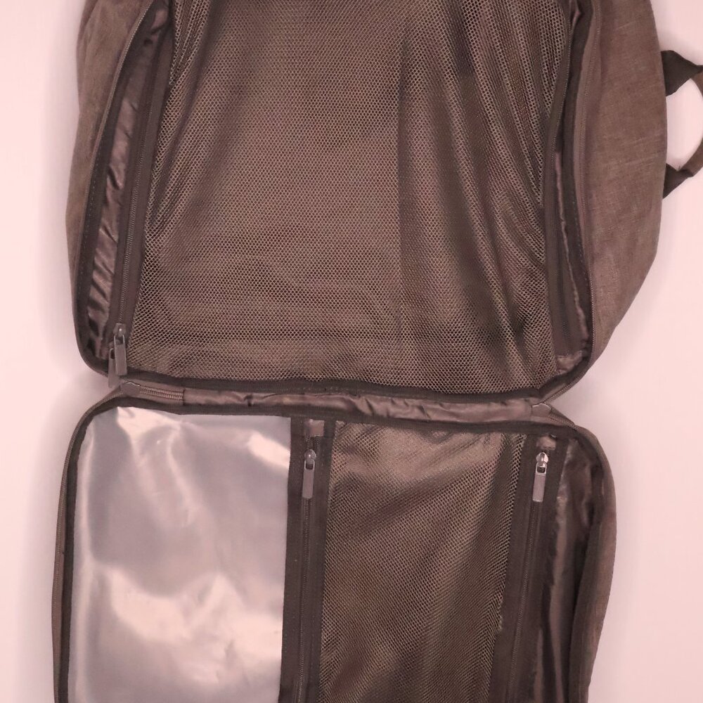 Grey Convertible Backpack/Suitcase - Picture 3 of 3